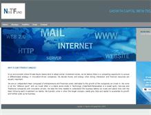Tablet Screenshot of nextfund-capital.com